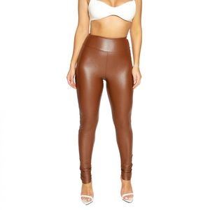 Naked wardrobe faux leggings